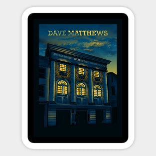 DMB JEFFERSON THEATER Sticker